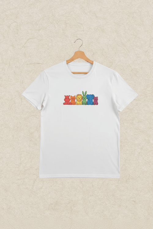 Camiseta Animales - Chicos de Falda