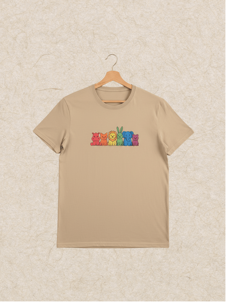 Camiseta Animales - Chicos de Falda