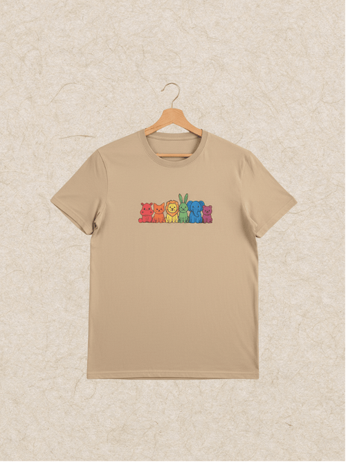 Camiseta Animales - Chicos de Falda