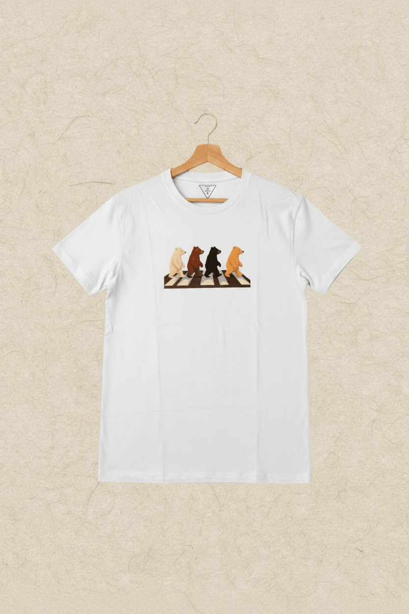 Camiseta Beatles Oso - Chicos de Falda