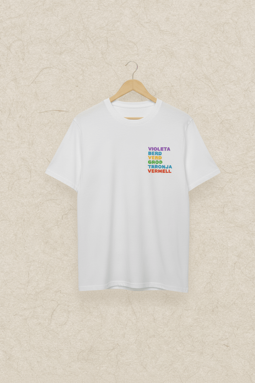 Camiseta Català - Chicos de Falda