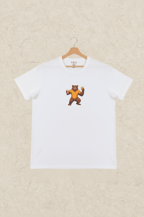 Camiseta Cerveza Oso - Chicos de Falda