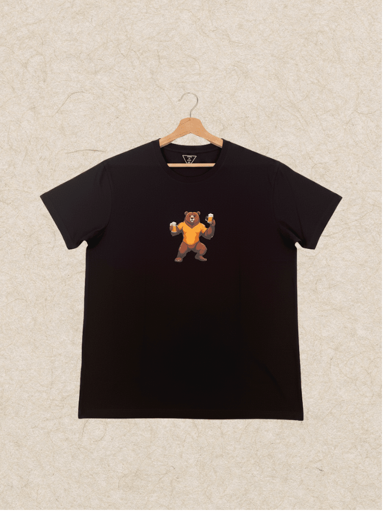 Camiseta Cerveza Oso - Chicos de Falda