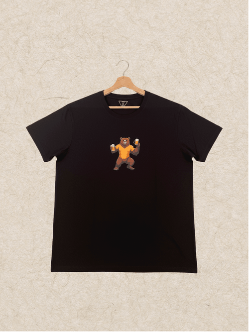 Camiseta Cerveza Oso - Chicos de Falda
