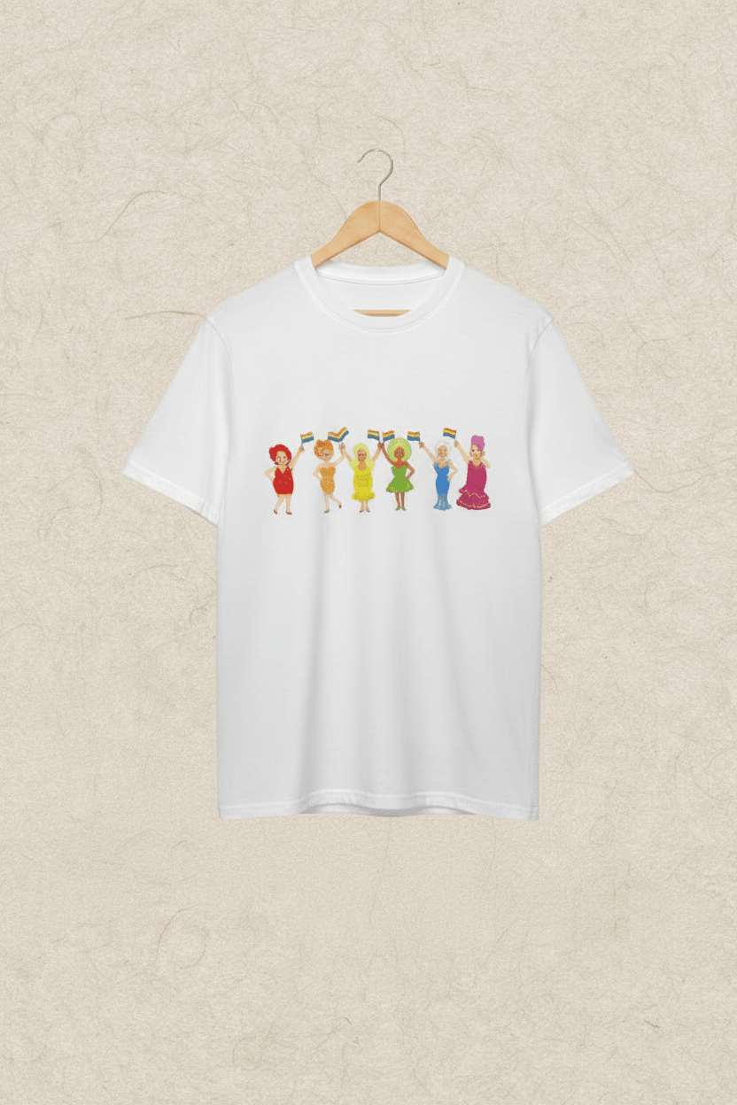 Camiseta Drags - Chicos de Falda