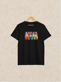 Camiseta Hipopótamos Arcoíris - Chicos de Falda