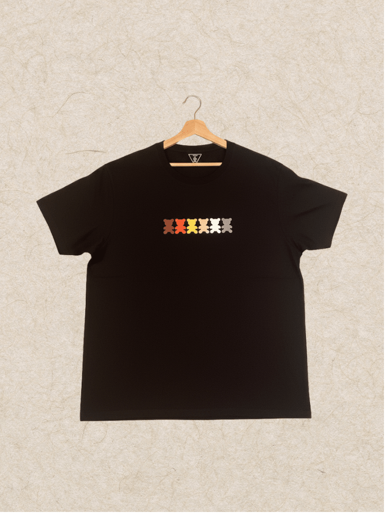 Camiseta Osito Oso - Chicos de Falda