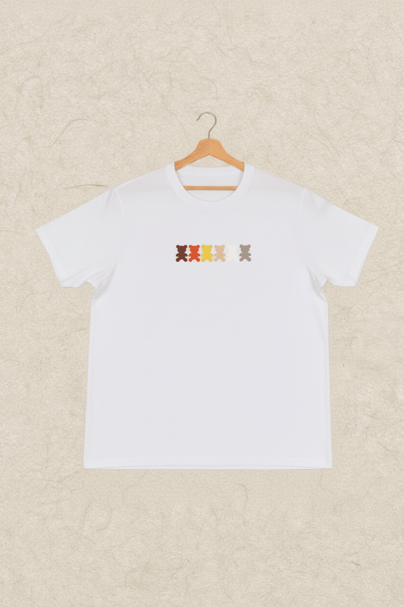 Camiseta Osito Oso - Chicos de Falda