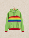 Sudadera Colores Arcoíris verde - Chicos de Falda